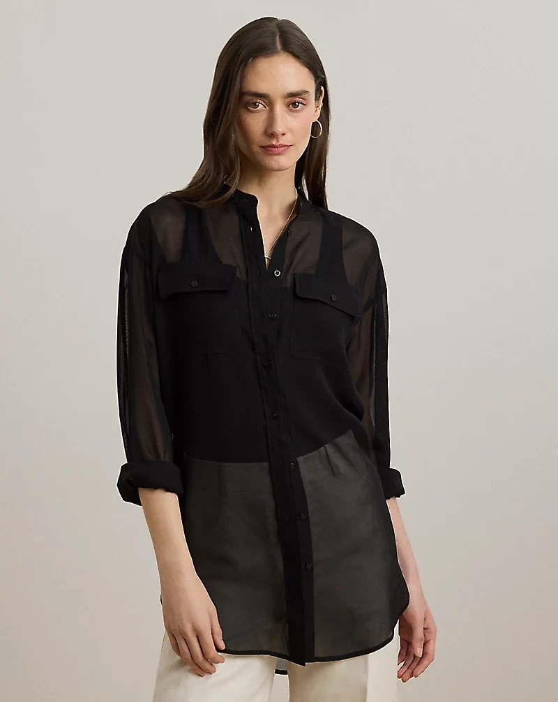 Shadow-Stripe Dobby Shirt