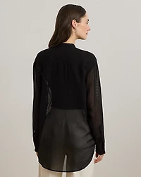 Shadow-Stripe Dobby Shirt