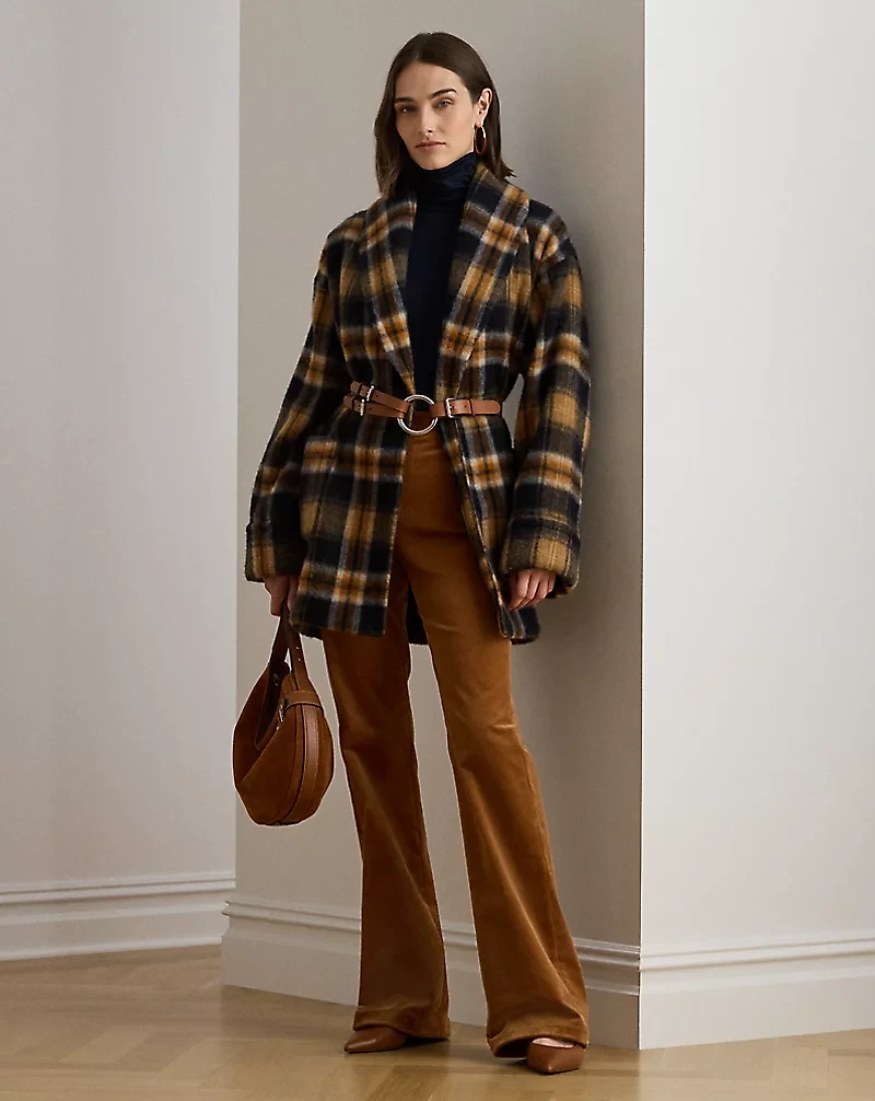 High-Rise Corduroy Flare Pant