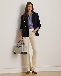 Relaxed Fit Striped Broadcloth Shirt