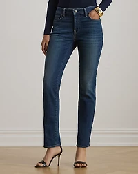 Mid-Rise Straight Ankle Jean