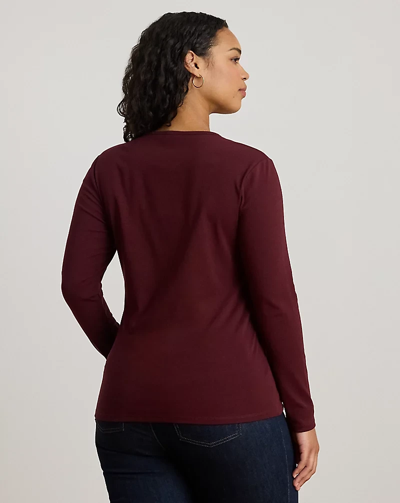 Stretch Cotton Tee