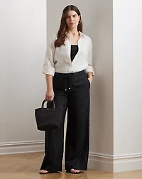 Linen Drawcord Pant