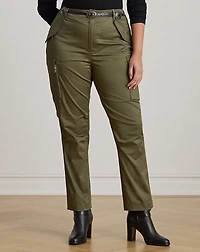 Cotton Sateen Cargo Pant