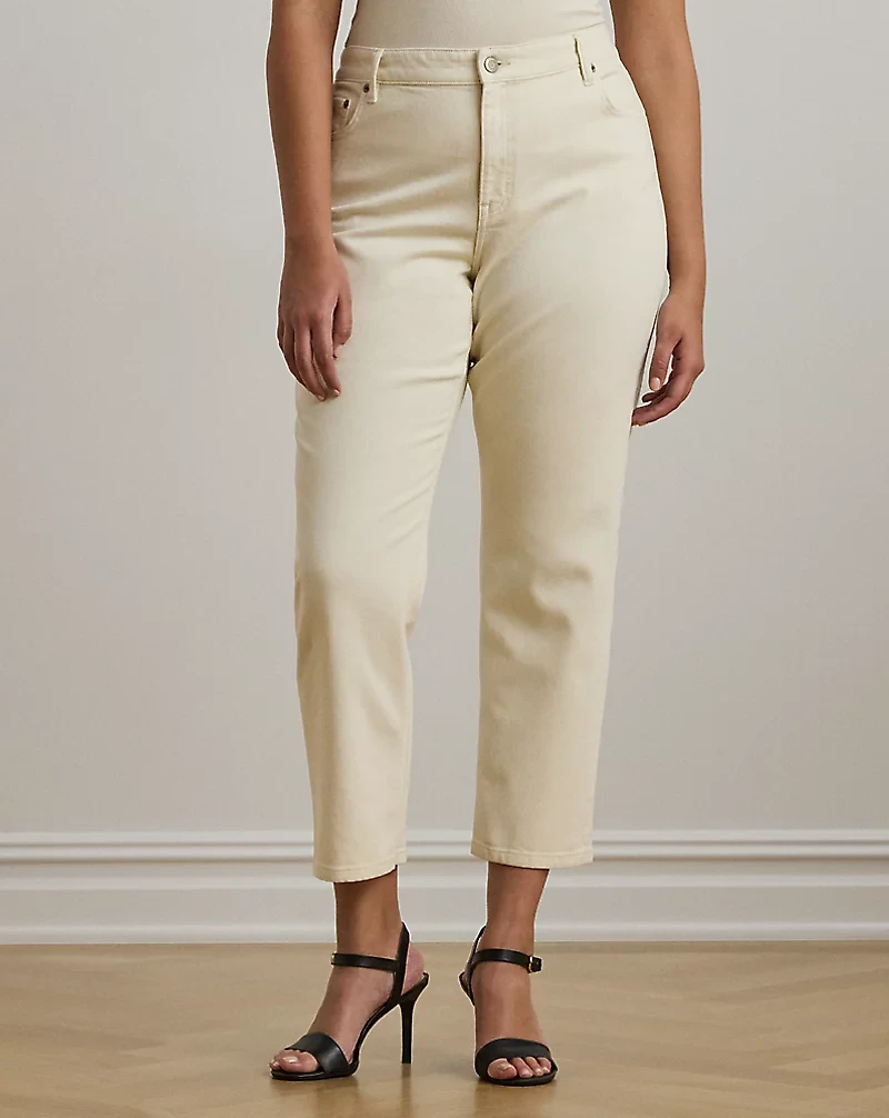 High-Rise Straight Ankle Jean
