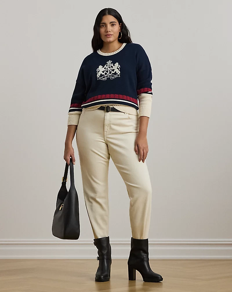 High-Rise Straight Ankle Jean