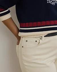 High-Rise Straight Ankle Jean
