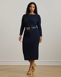 Rib-Knit Boatneck Sweater