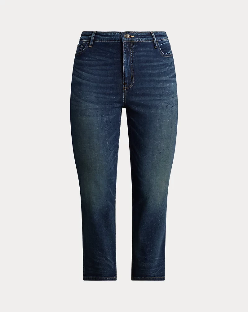 High-Rise Straight Ankle Jean