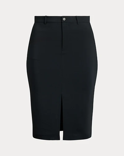 Stretch Cady Pencil Skirt