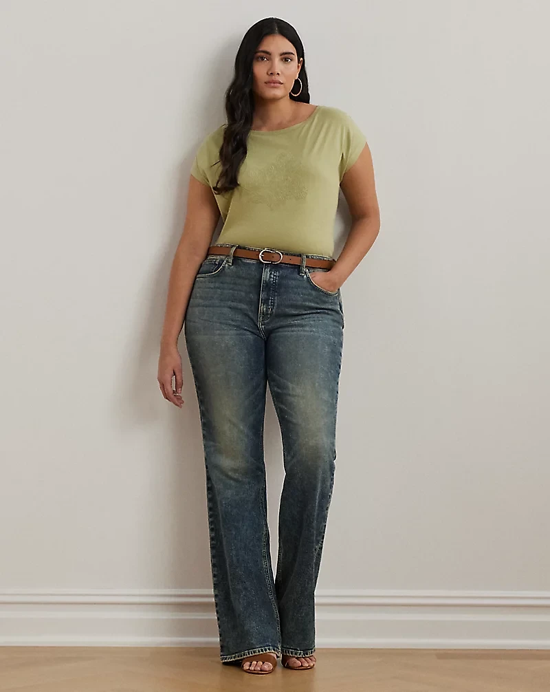 Embroidered Jersey Tee