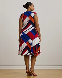 Print Stretch Jersey Dress