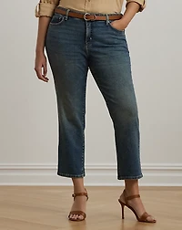 Mid-Rise Straight Ankle Jean