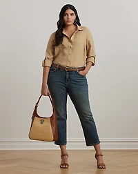 Mid-Rise Straight Ankle Jean