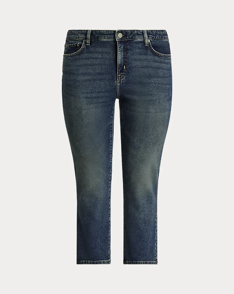 Mid-Rise Straight Ankle Jean