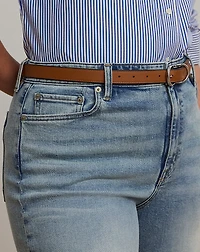 High-Rise Wide-Leg Cropped Jean