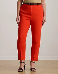 Stretch Cady Cropped Pant