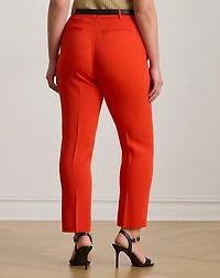 Stretch Cady Cropped Pant