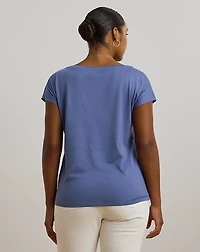 Cotton-Blend Jersey Graphic Tee