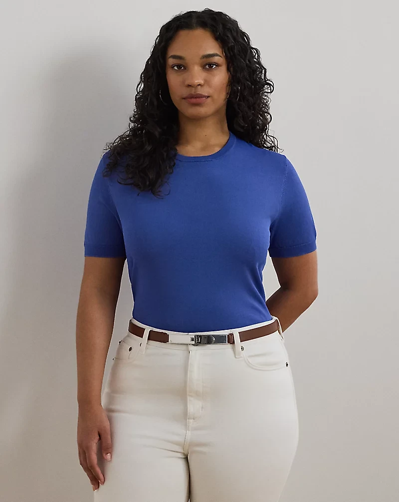 Short-Sleeve Sweater