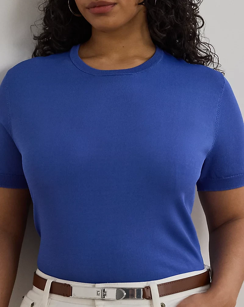 Short-Sleeve Sweater