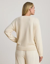 Intarsia-Knit Golden Retriever Sweater