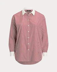 Striped Cotton Broadcloth Shirt