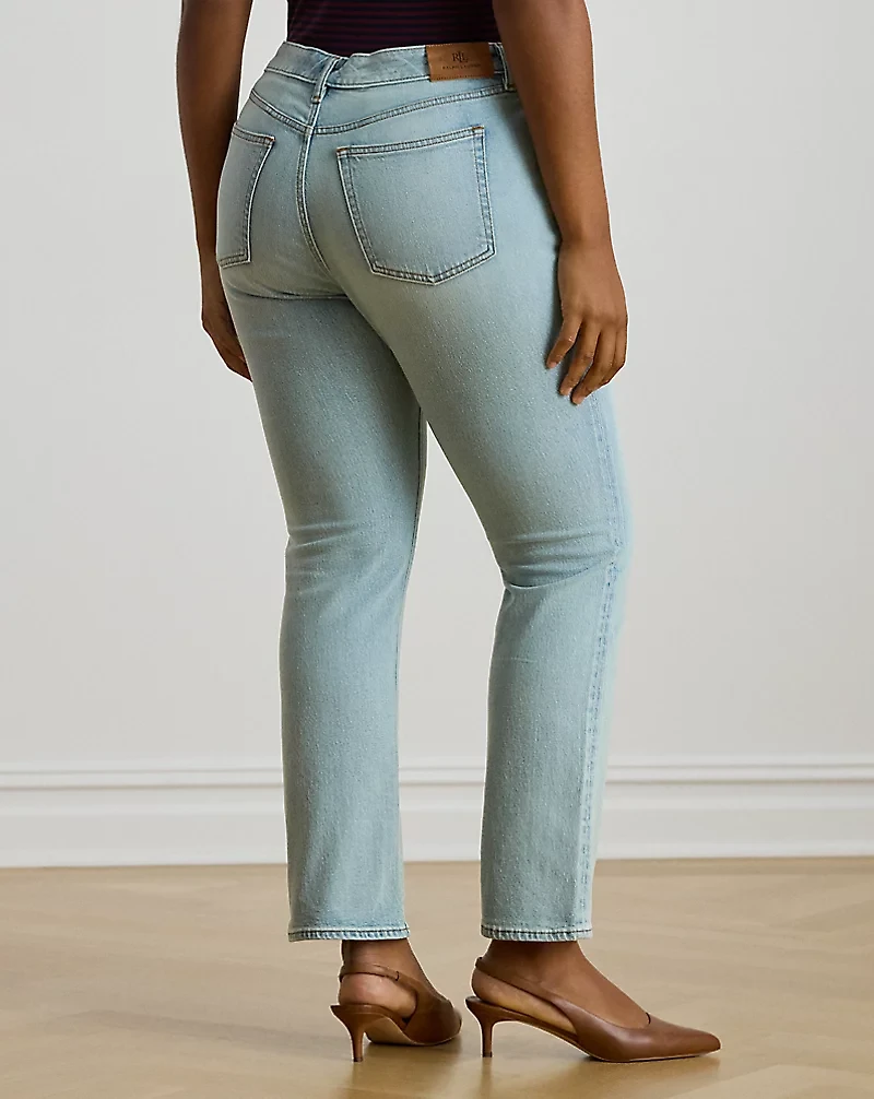 Mid-Rise Straight Ankle Jean