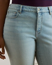 Mid-Rise Straight Ankle Jean