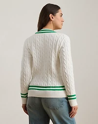 Cable-Knit Cricket Sweater