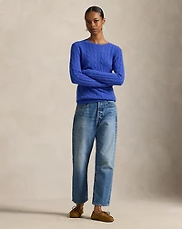 Cable-Knit Cashmere Sweater
