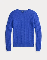 Cable-Knit Cashmere Sweater