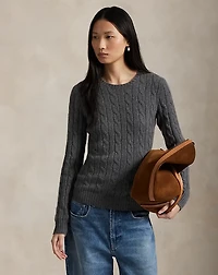 Cable-Knit Cashmere Sweater