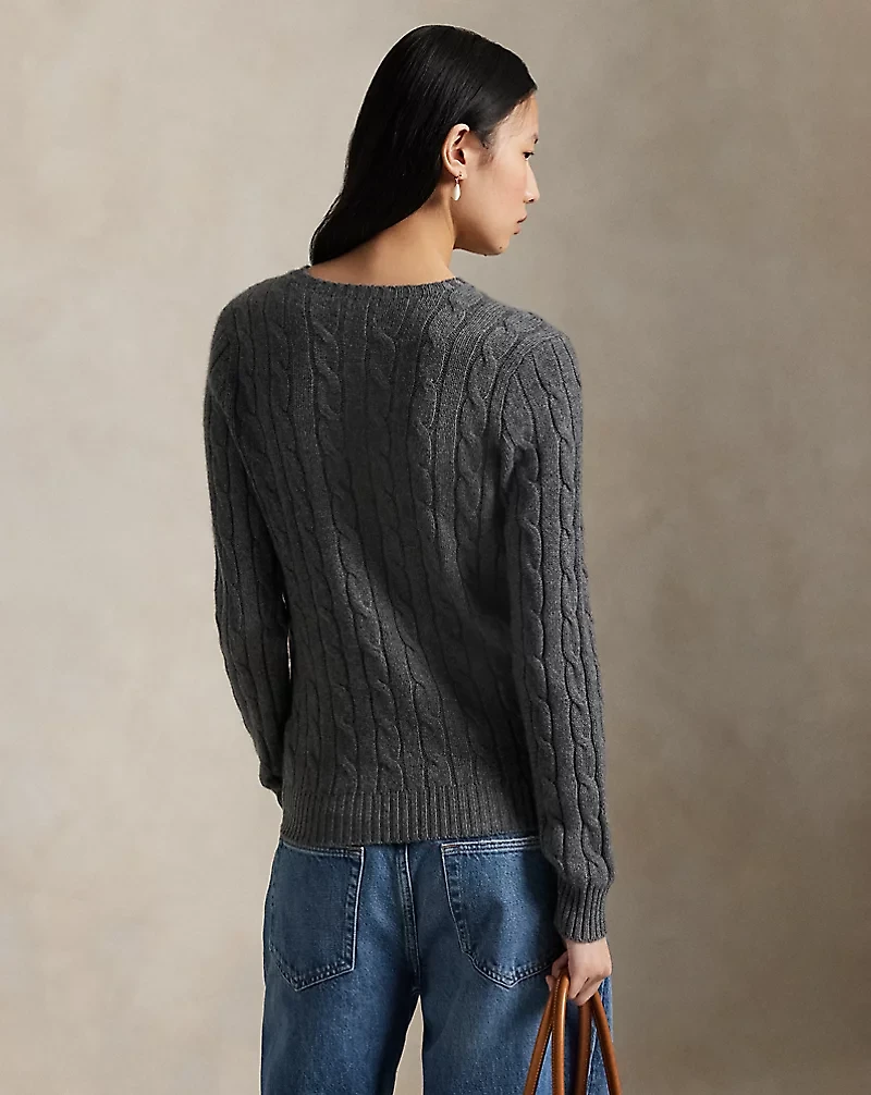Cable-Knit Cashmere Sweater