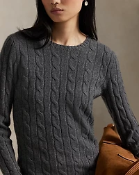 Cable-Knit Cashmere Sweater
