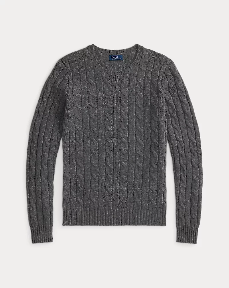 Cable-Knit Cashmere Sweater