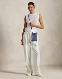Linen-Cotton Sleeveless Sweater Tank