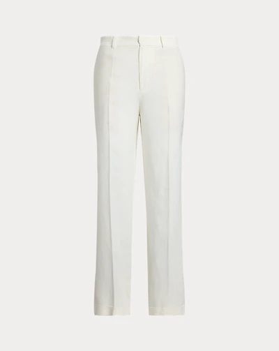 Linen Relaxed Straight Pant