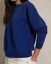 Lightweight Fleece Crewneck Pullover