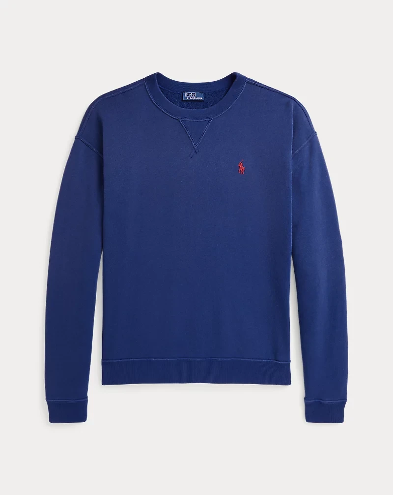 Lightweight Fleece Crewneck Pullover