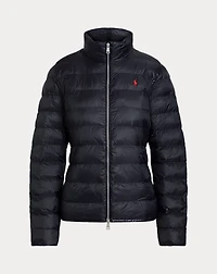 Water-Repellant Quilted Packable Jacket