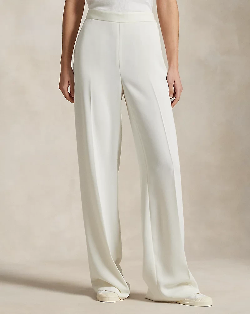 Satin Wide-Leg Pant