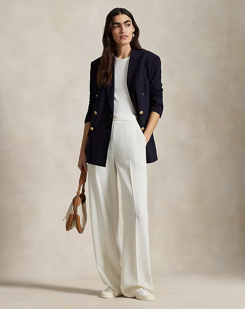 Satin Wide-Leg Pant