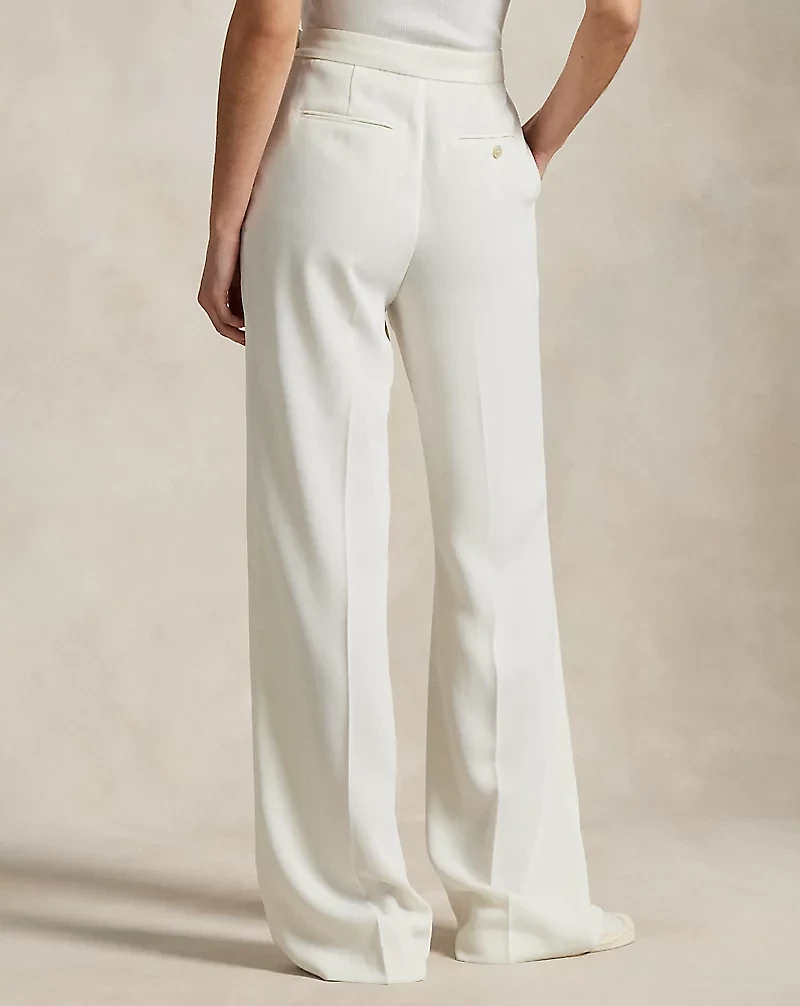 Satin Wide-Leg Pant