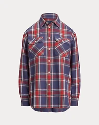 Plaid Cotton Twill Workshirt
