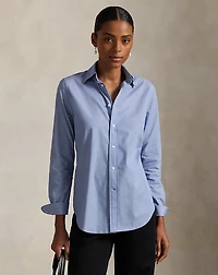 End-On-End Stretch Slim Fit Cotton Shirt