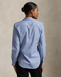 End-On-End Stretch Slim Fit Cotton Shirt