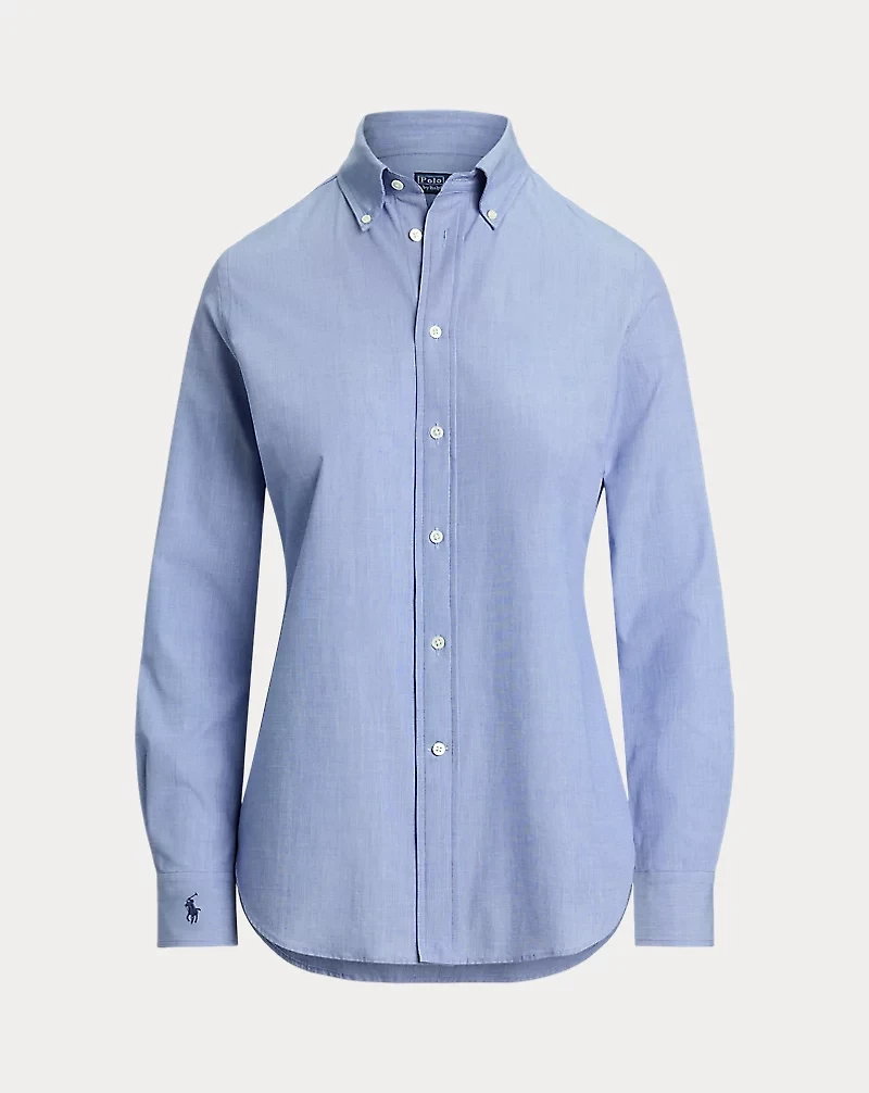 End-On-End Stretch Slim Fit Cotton Shirt