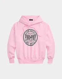 Pink Pony Logo Fleece Hoodie
