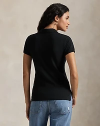 Pink Pony Slim Fit Stretch Polo Shirt